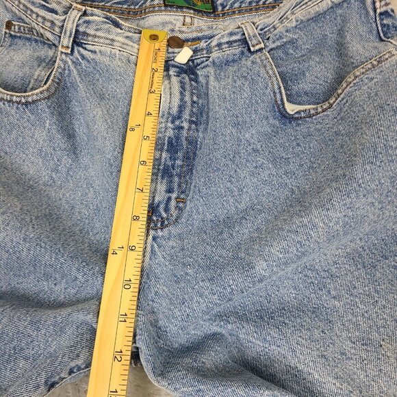 Vintage Structure Men's‎ Light Wash Denim Jeans Tag 36R 36x32 Made In USA - Picture 6 of 12